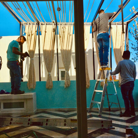 Pergola MANÍ ARTE.